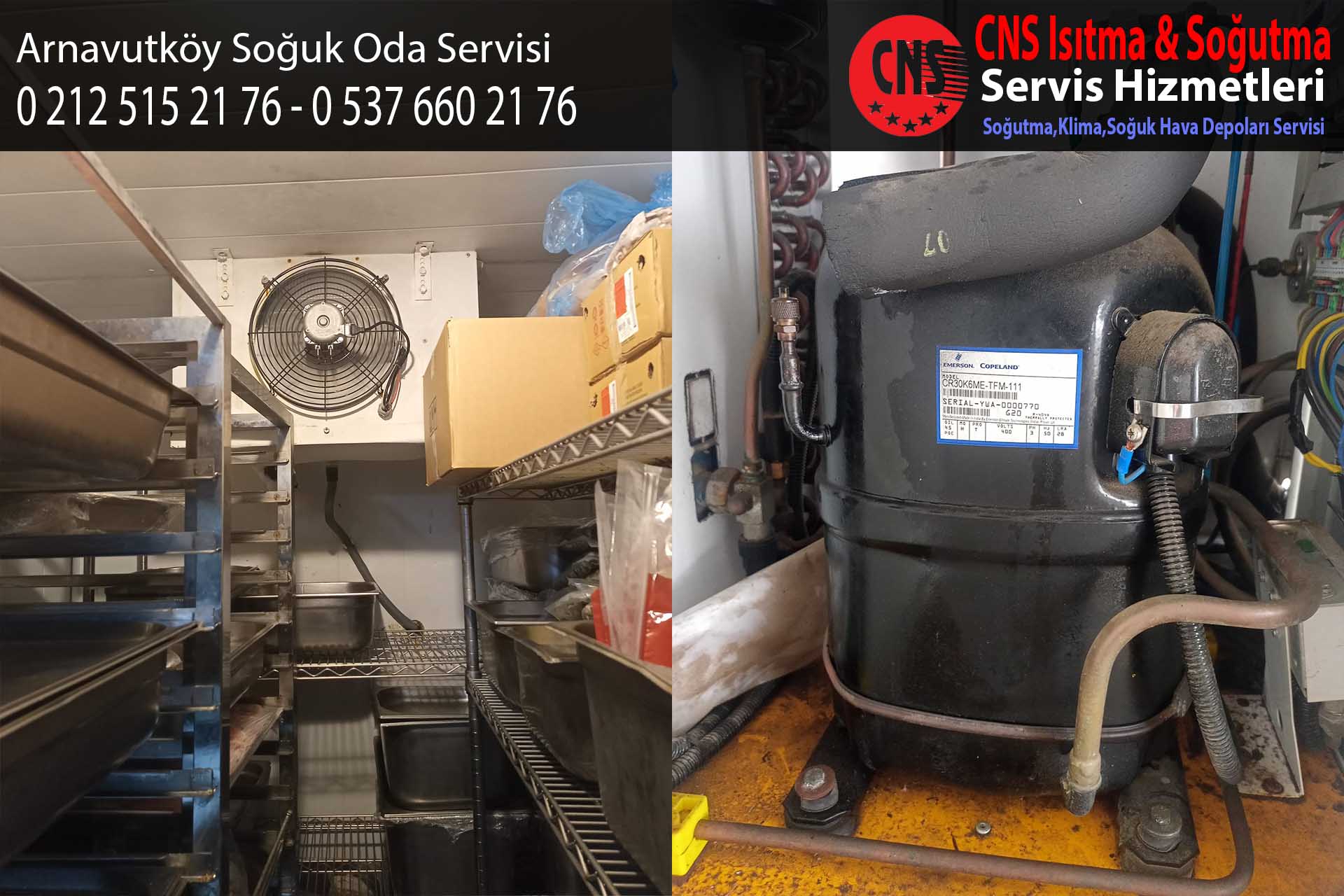 Arnavutköy Soğuk Oda Servisi