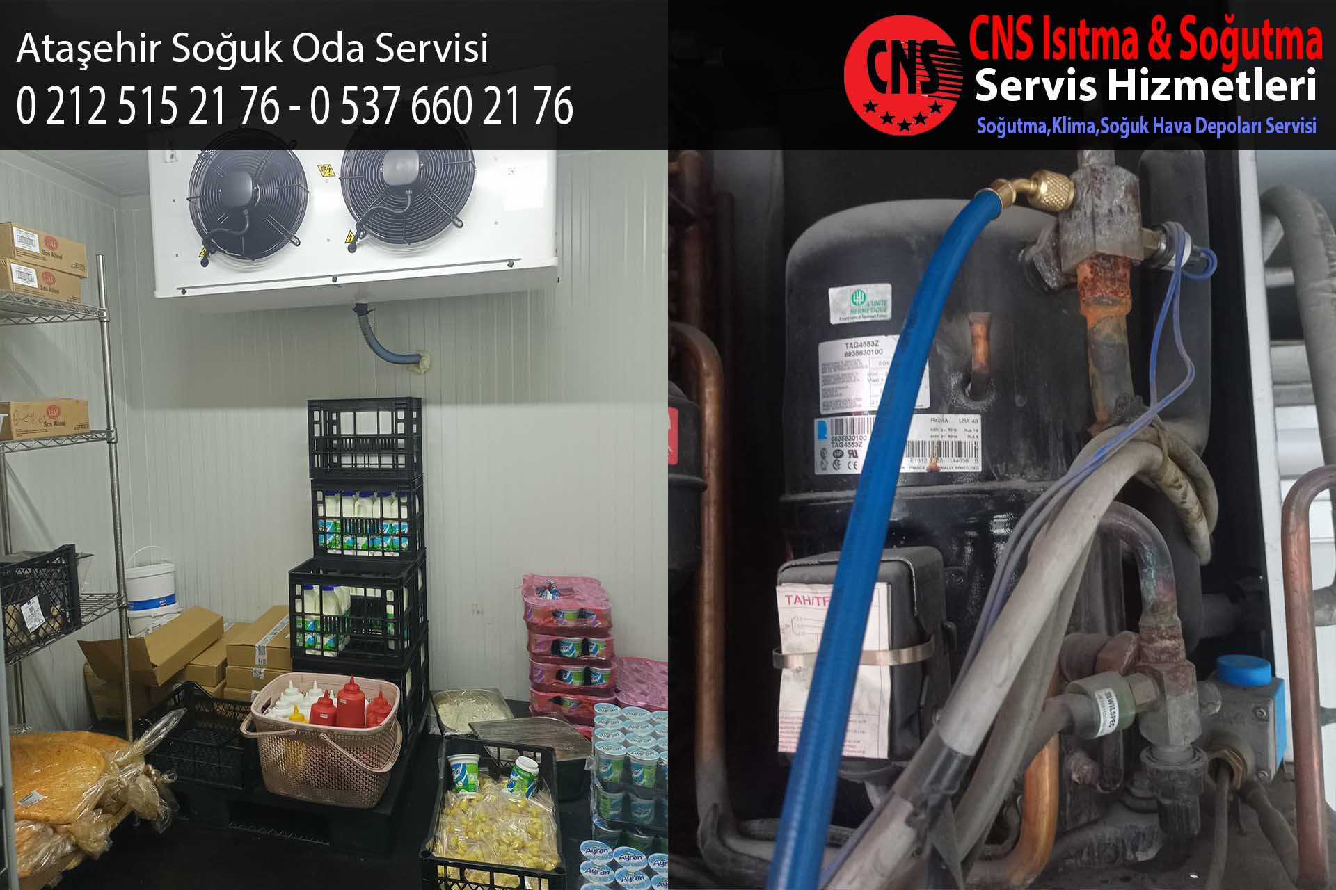 Ataşehir Soğuk Oda Servisi