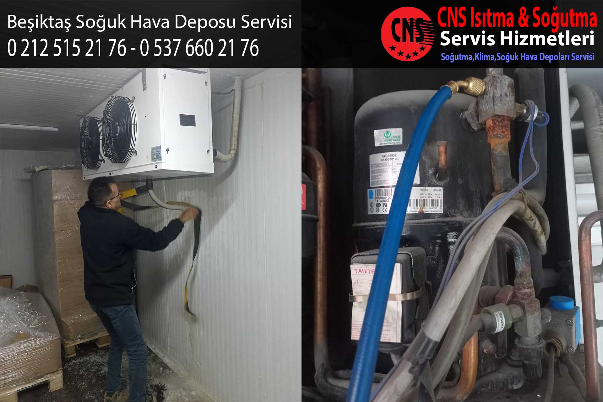 Beşiktaş Soğuk Hava Deposu Servisi