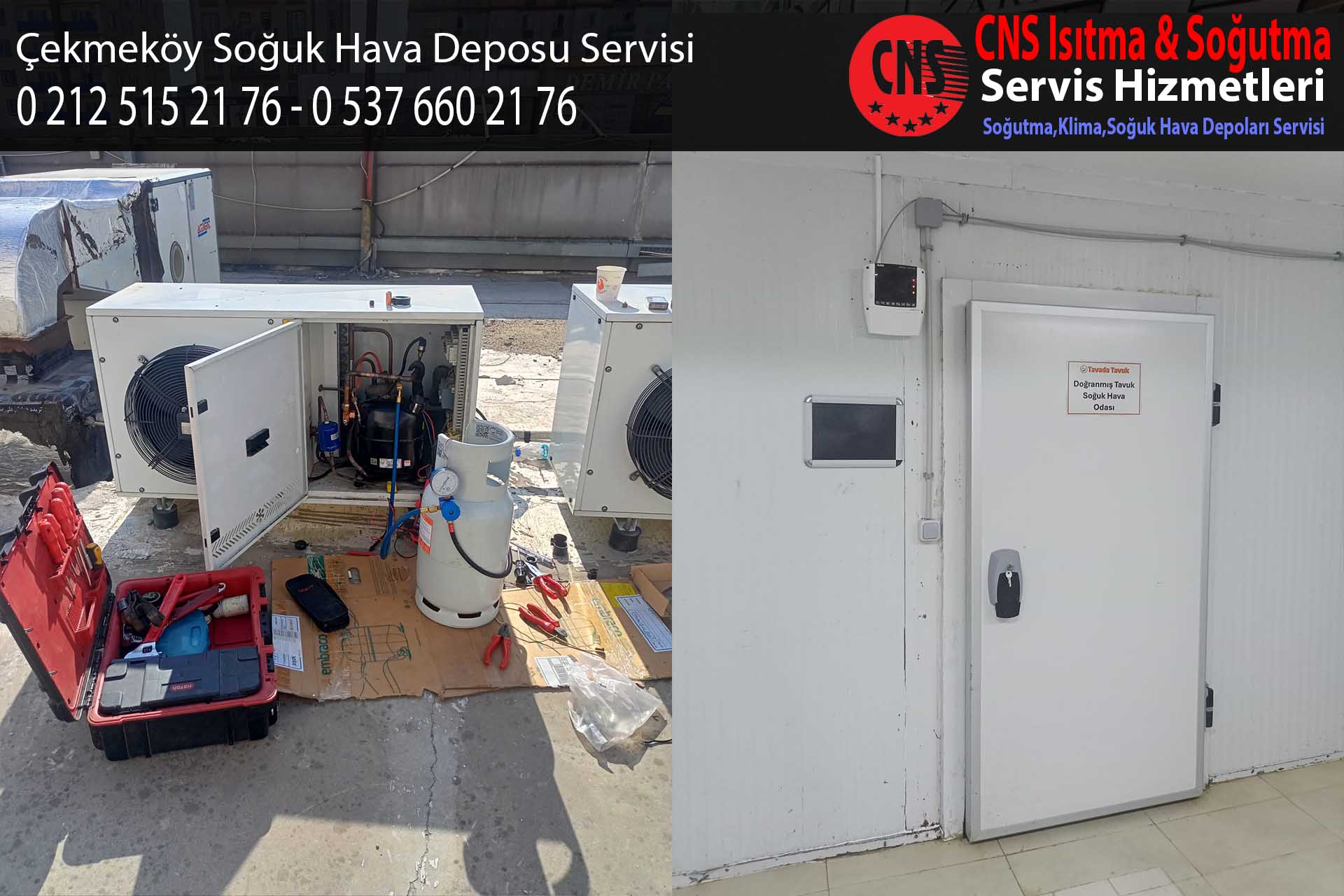 Çekmeköy Soğuk Hava Deposu Servisi