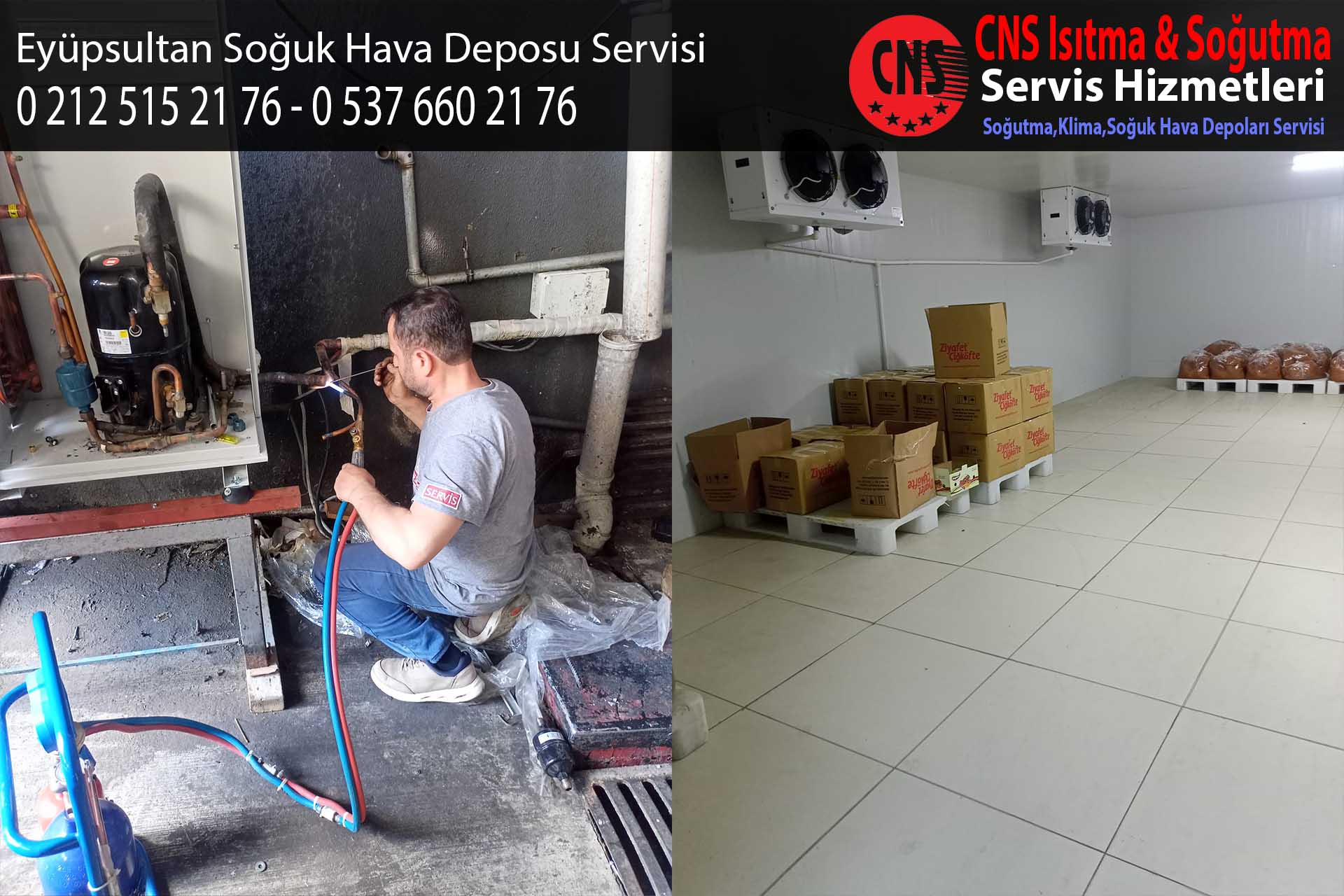 Eyüpsultan Soğuk Hava Deposu Servisi