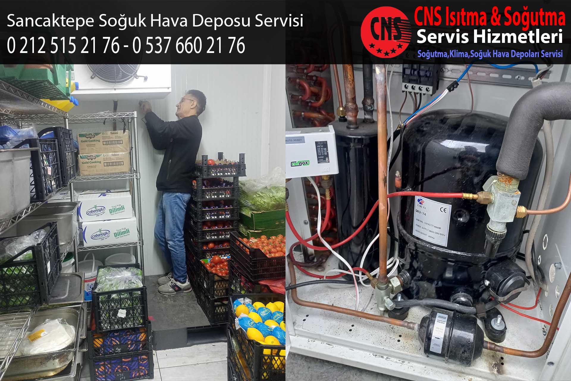Sancaktepe Soğuk Hava Deposu Servisi
