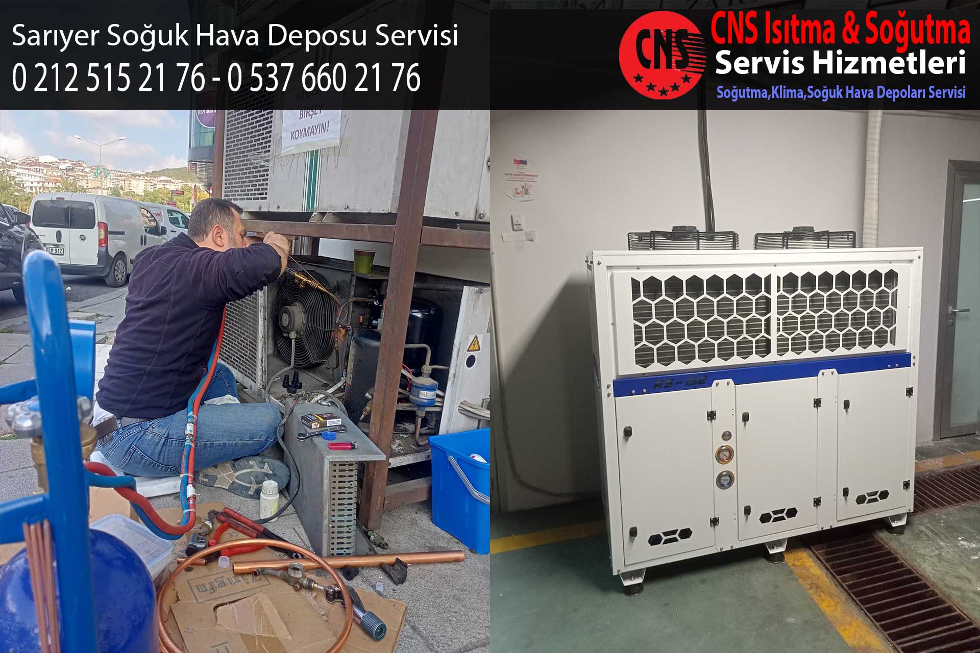 Sarıyer Soğuk Hava Deposu Servisi