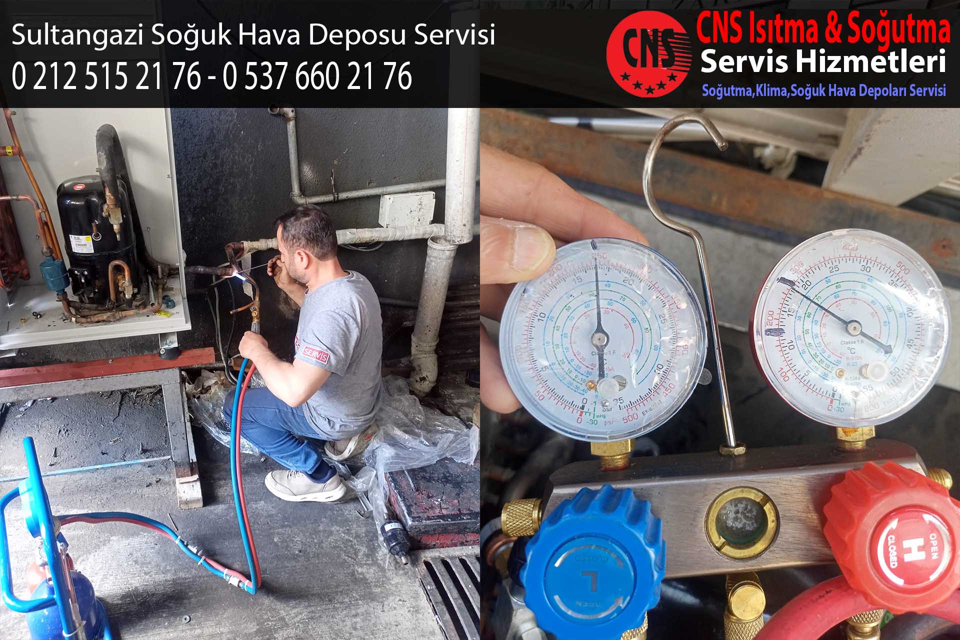 Sultangazi Soğuk Hava Deposu Servisi
