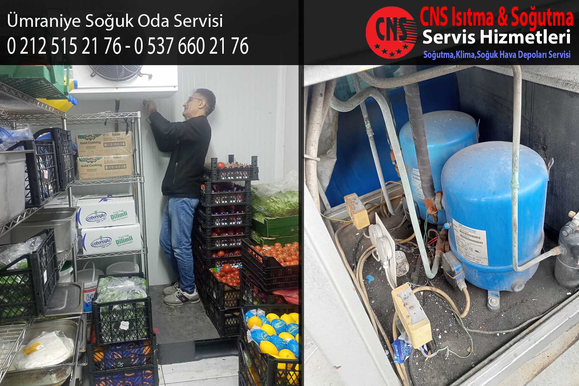 Ümraniye Soğuk Oda Servisi