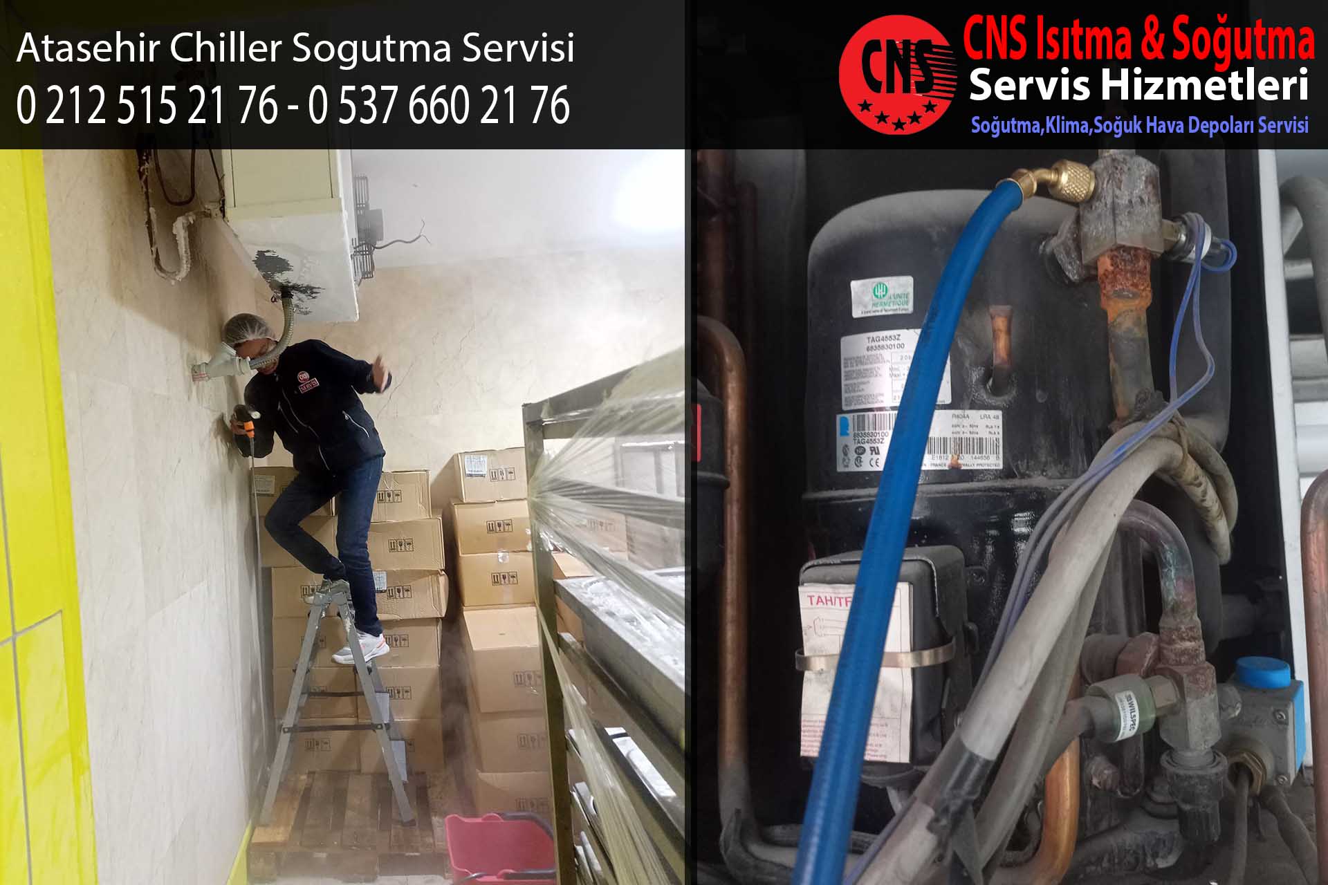 Ataşehir Chiller Soğutma Servisi