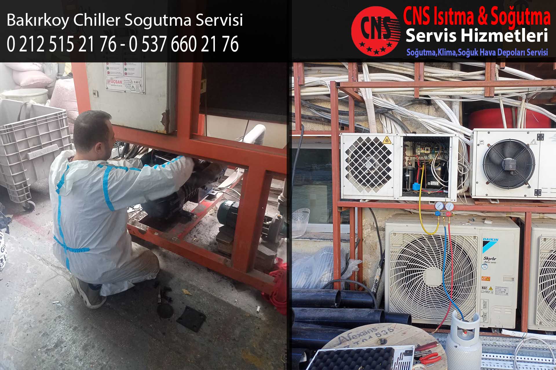 Bakırköy Chiller Soğutma Servisi