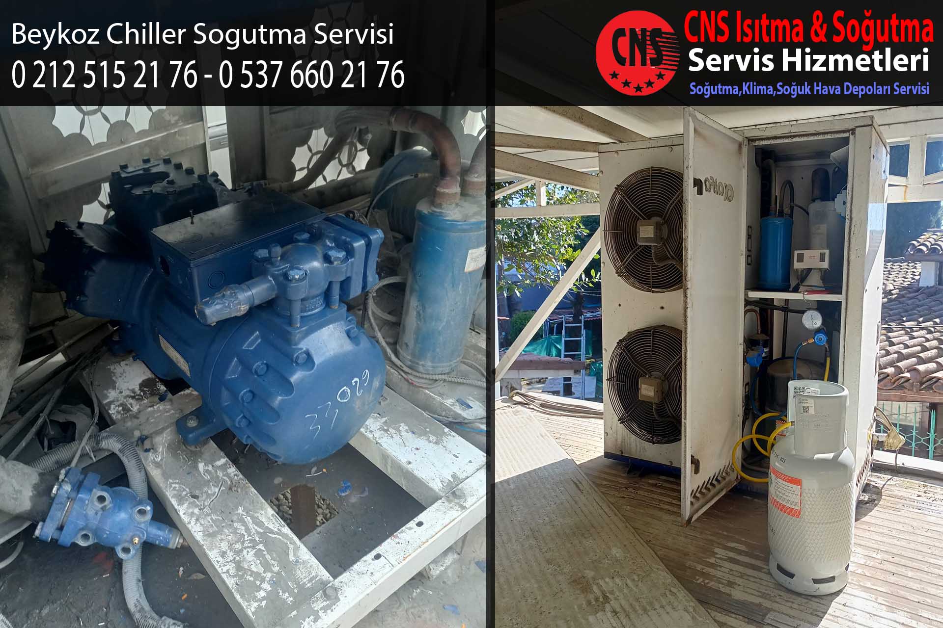 Beykoz Chiller Soğutma Servisi