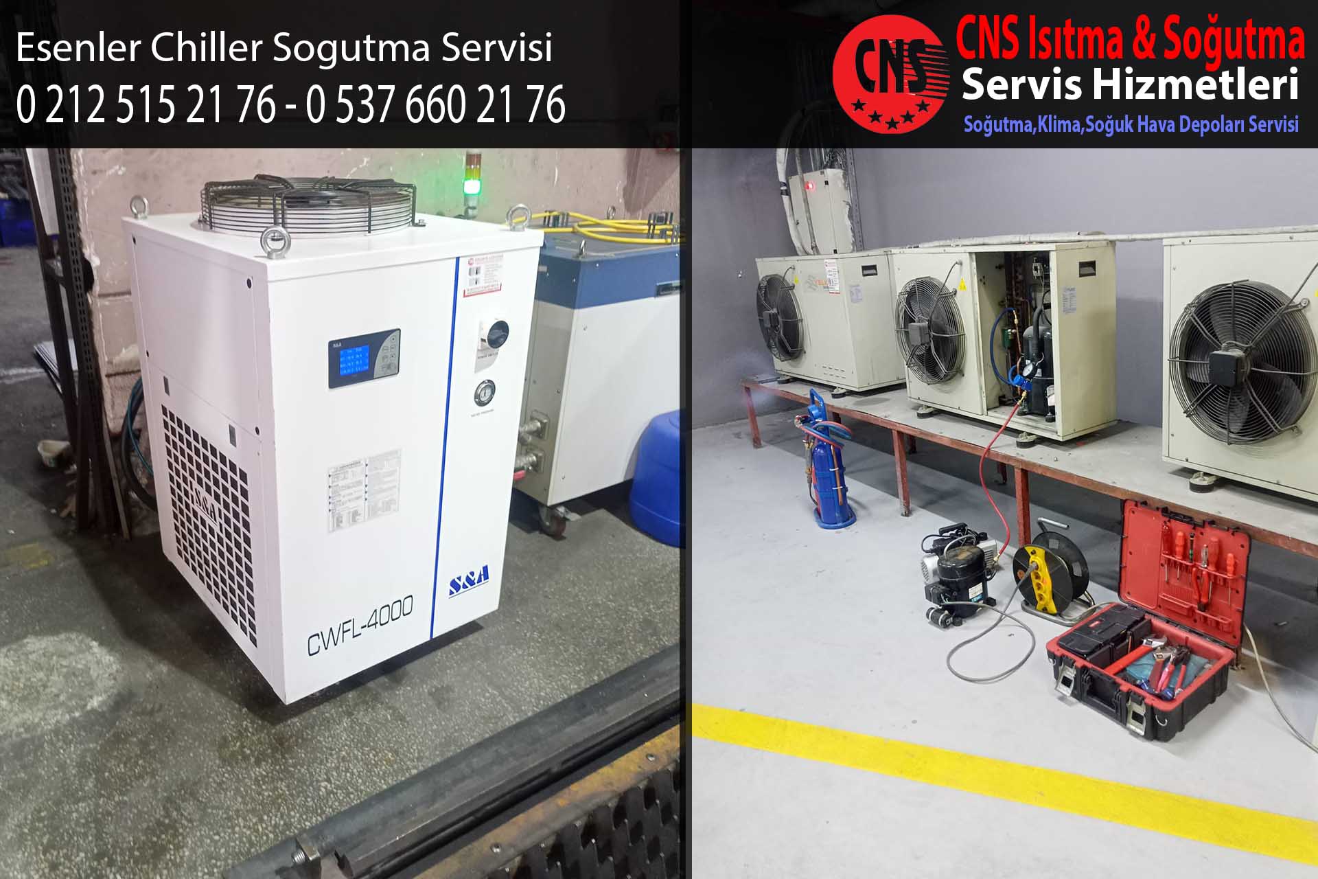 Esenler Chiller Soğutma Servisi