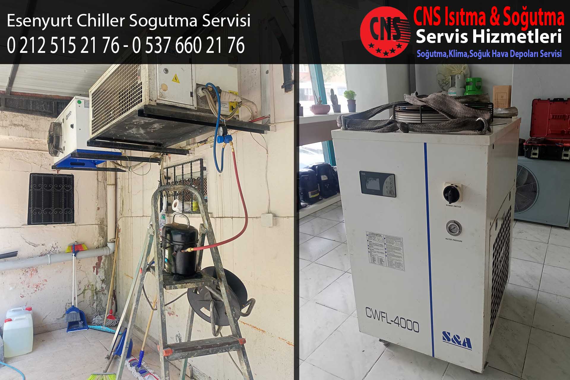 Esenyurt Chiller Soğutma Servisi