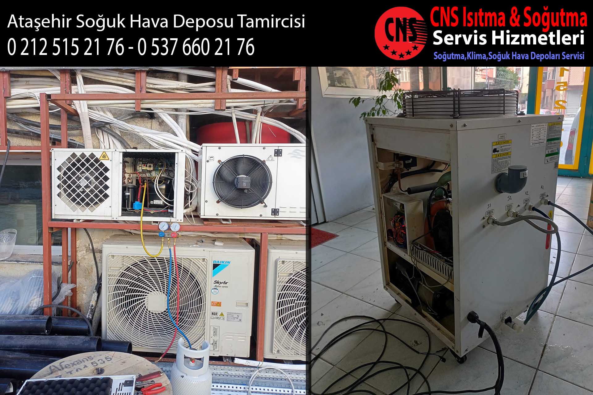 Ataşehir Soğuk Hava Deposu Tamircisi