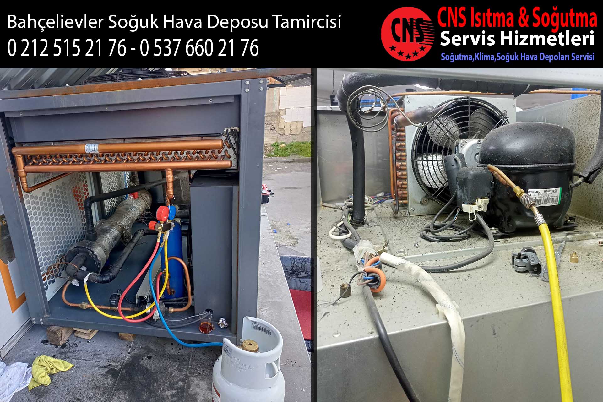 Bahçelievler Soğuk Hava Deposu Tamircisi