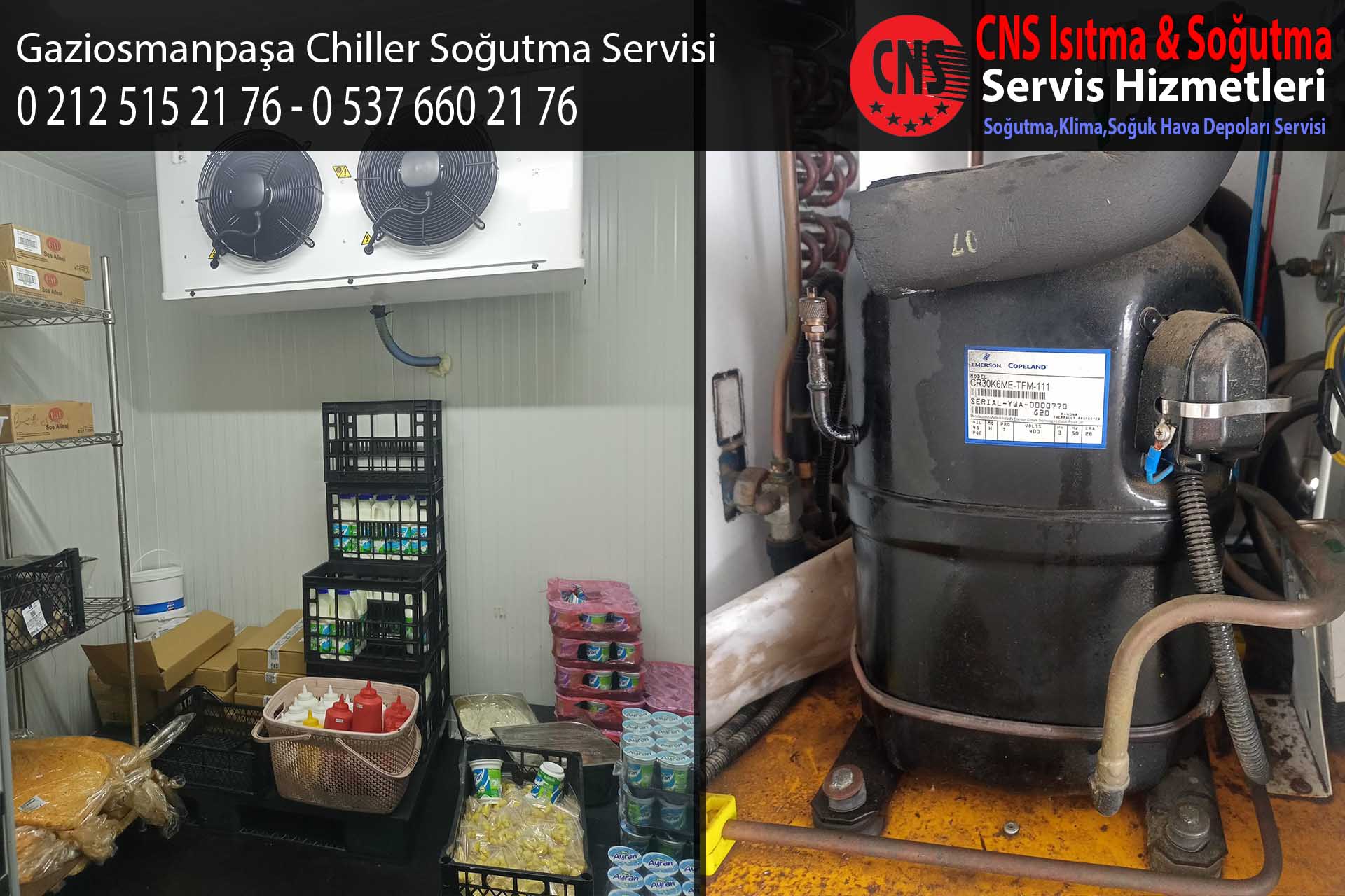 Gaziosmanpaşa Chiller Soğutma Servisi