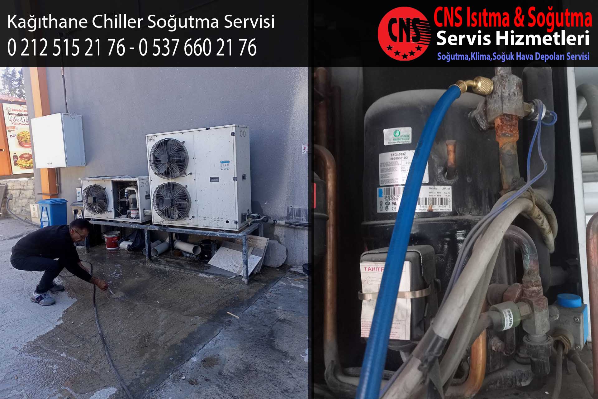 Kağıthane Chiller Soğutma Servisi