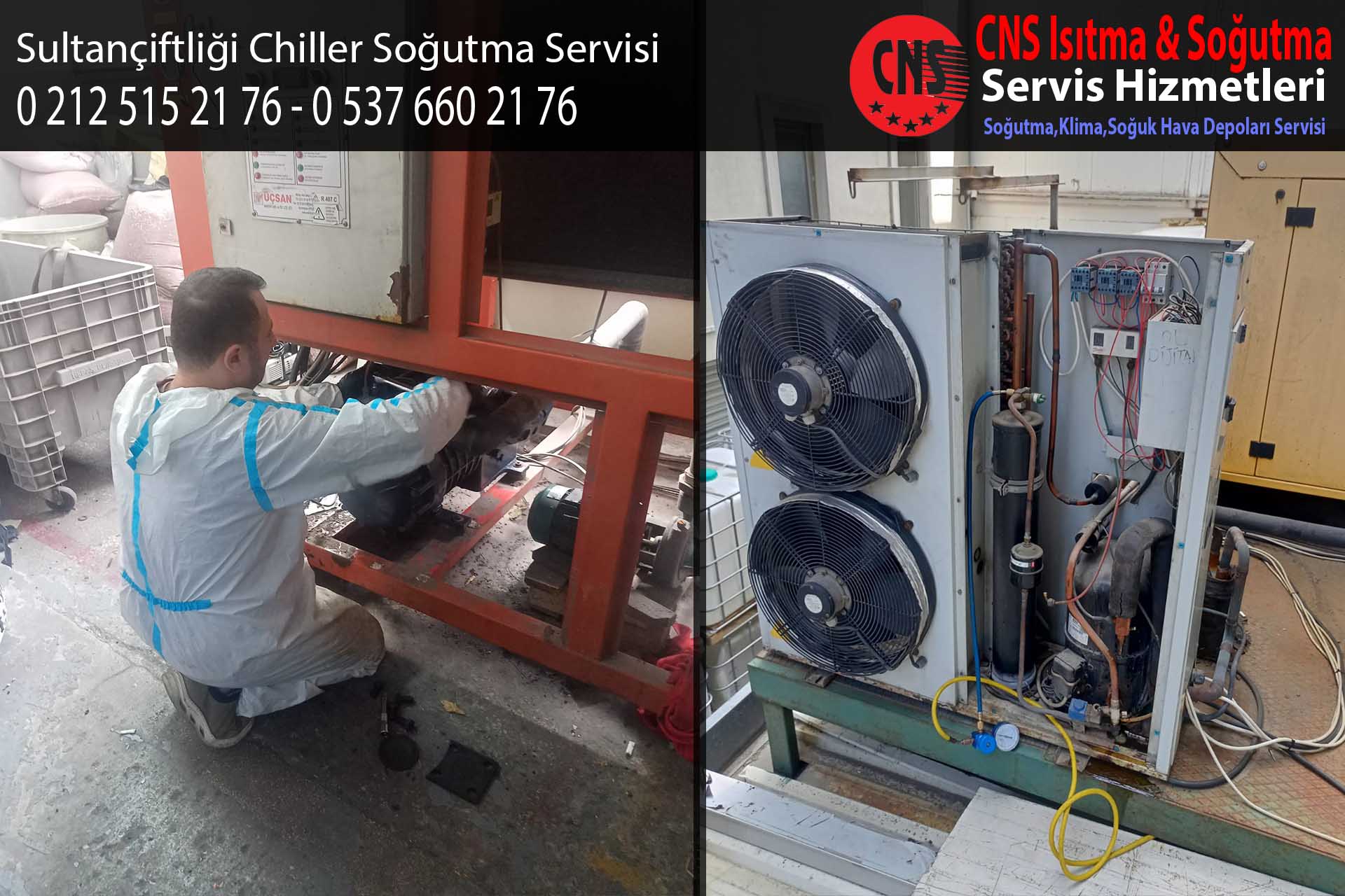 Sultançiftliği Chiller Soğutma Servisi