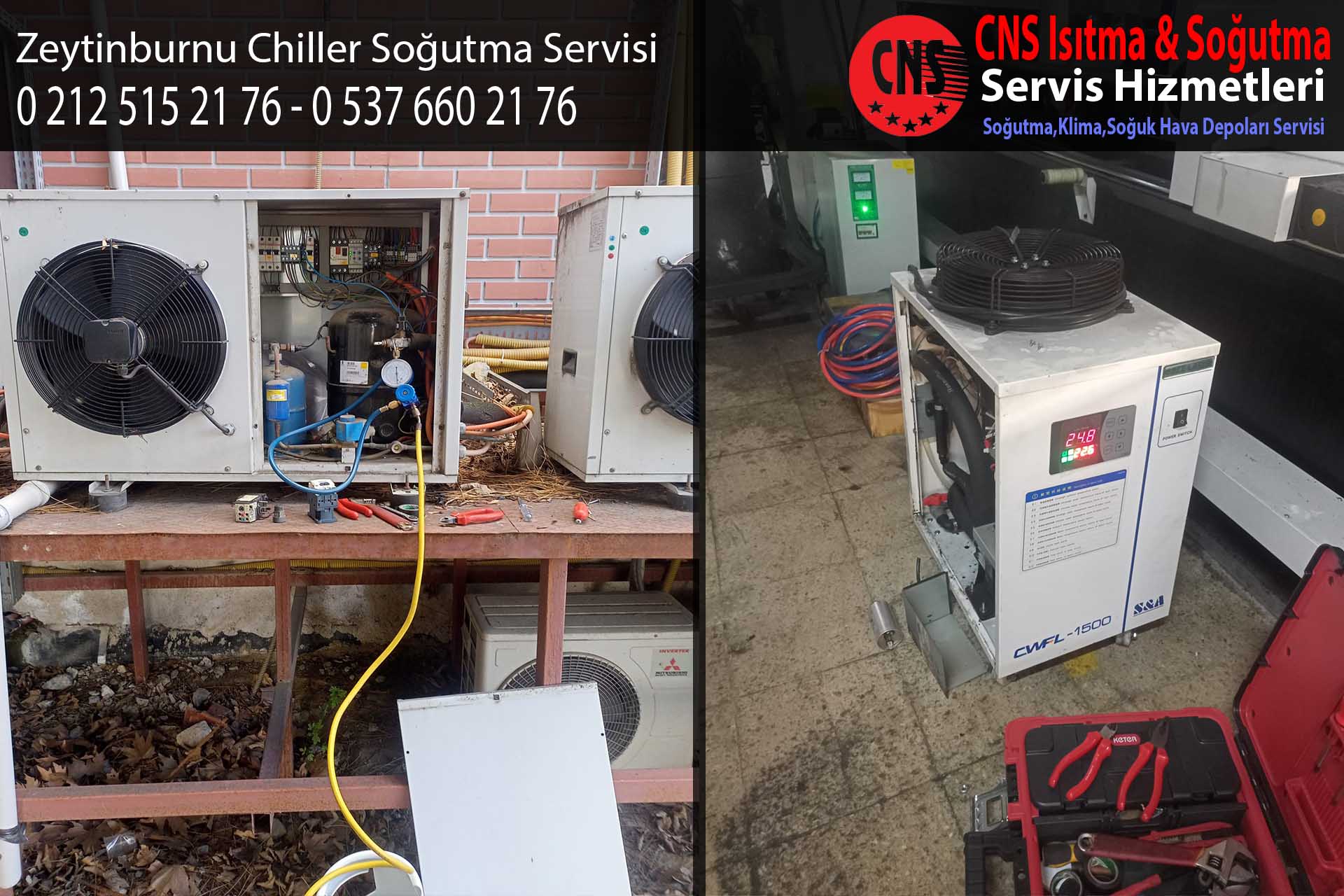 Zeytinburnu Chiller Soğutma Servisi