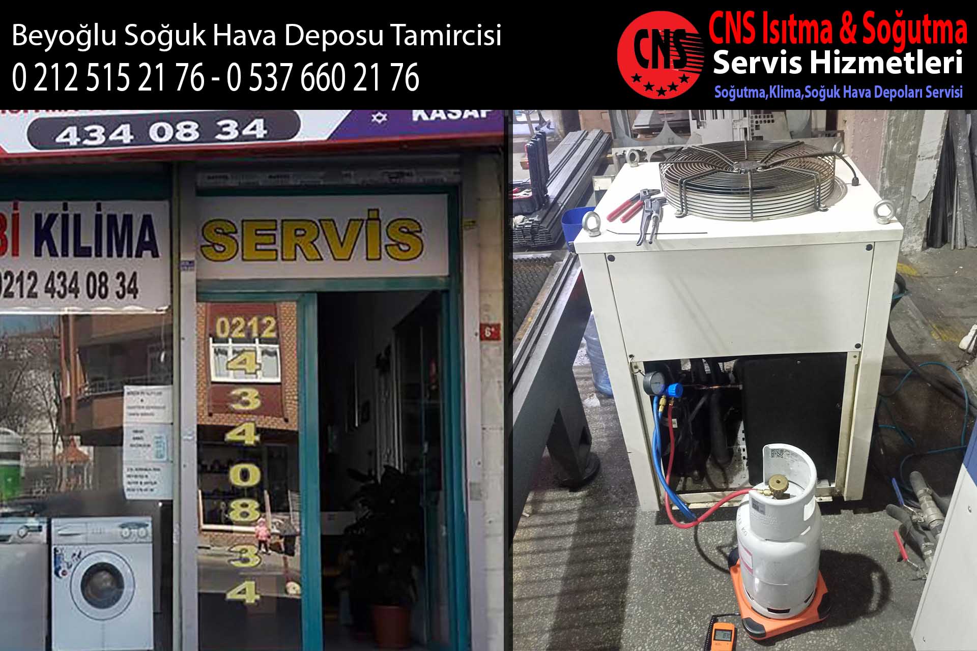 Beyoğlu Soğuk Hava Deposu Tamircisi