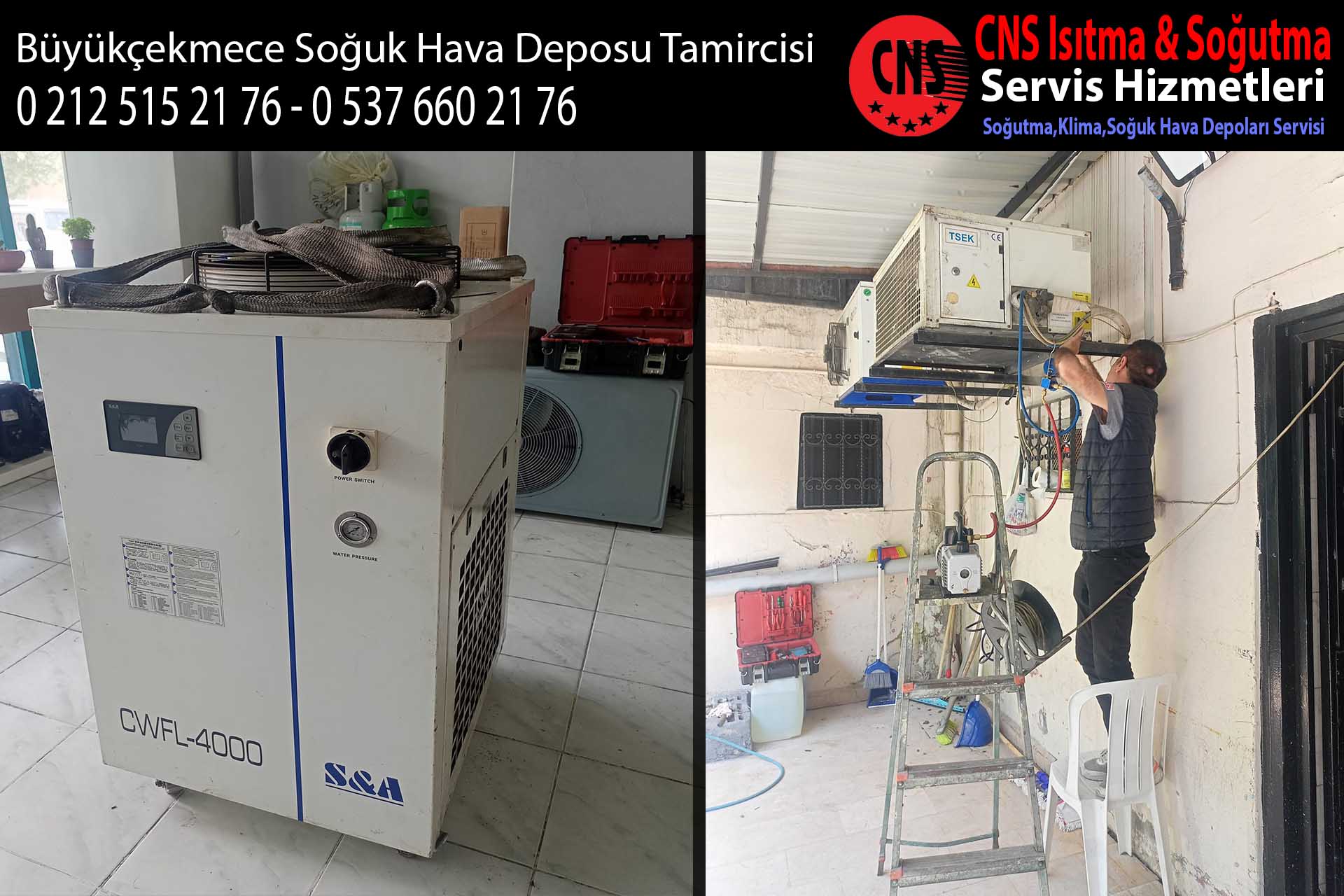 Büyükçekmece Soğuk Hava Deposu Tamircisi