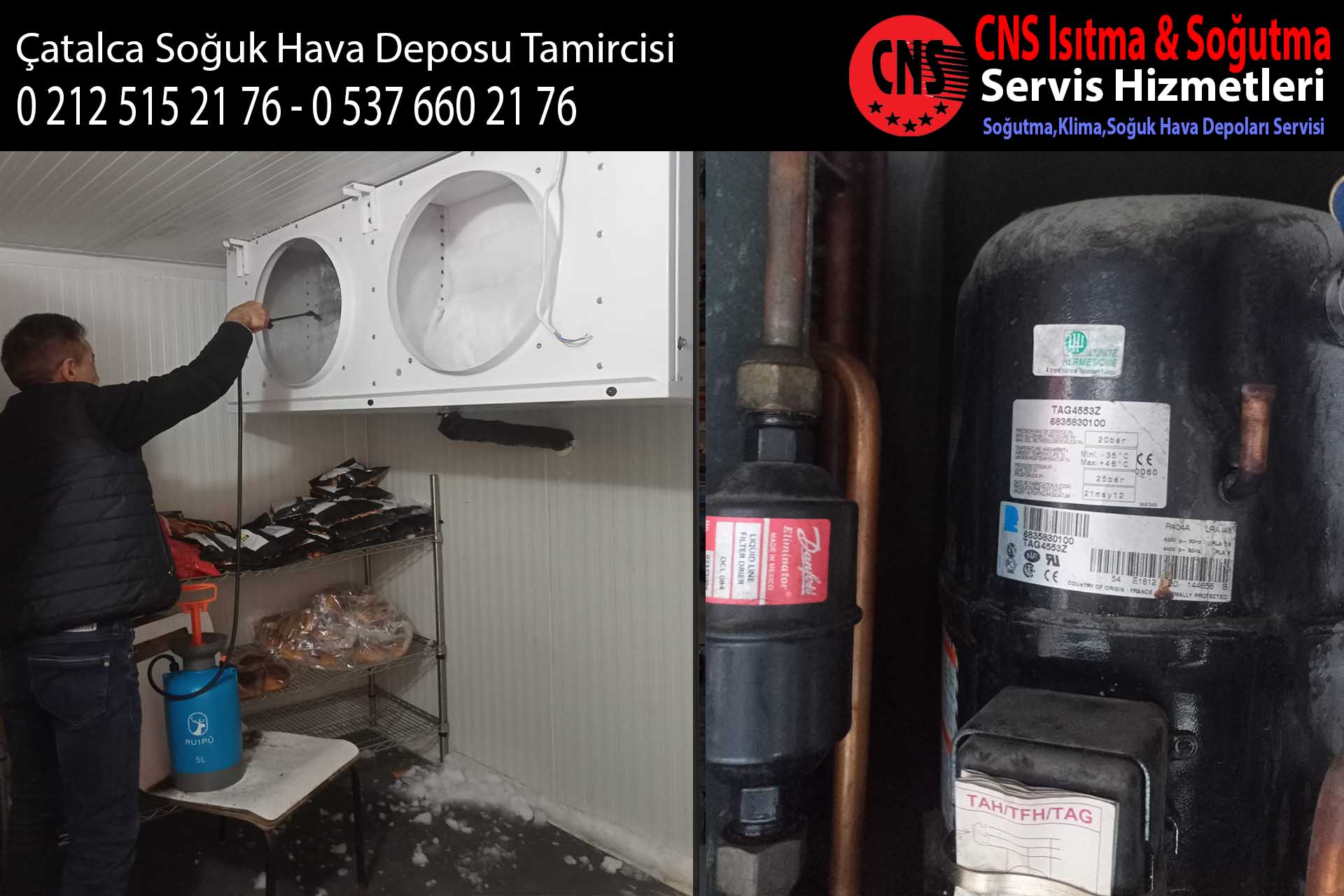 Çatalca Soğuk Hava Deposu Tamircisi