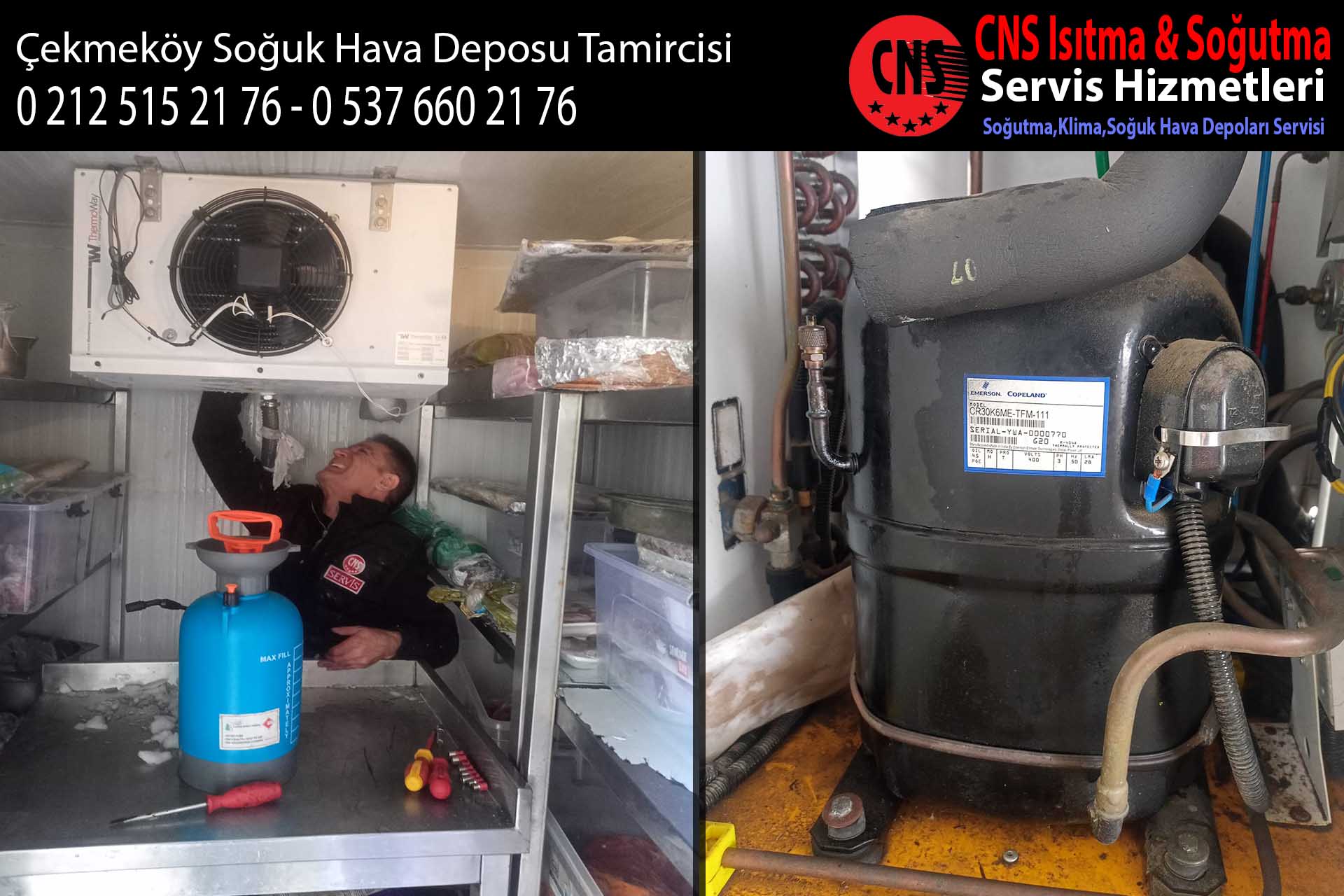 Çekmeköy Soğuk Hava Deposu Tamircisi