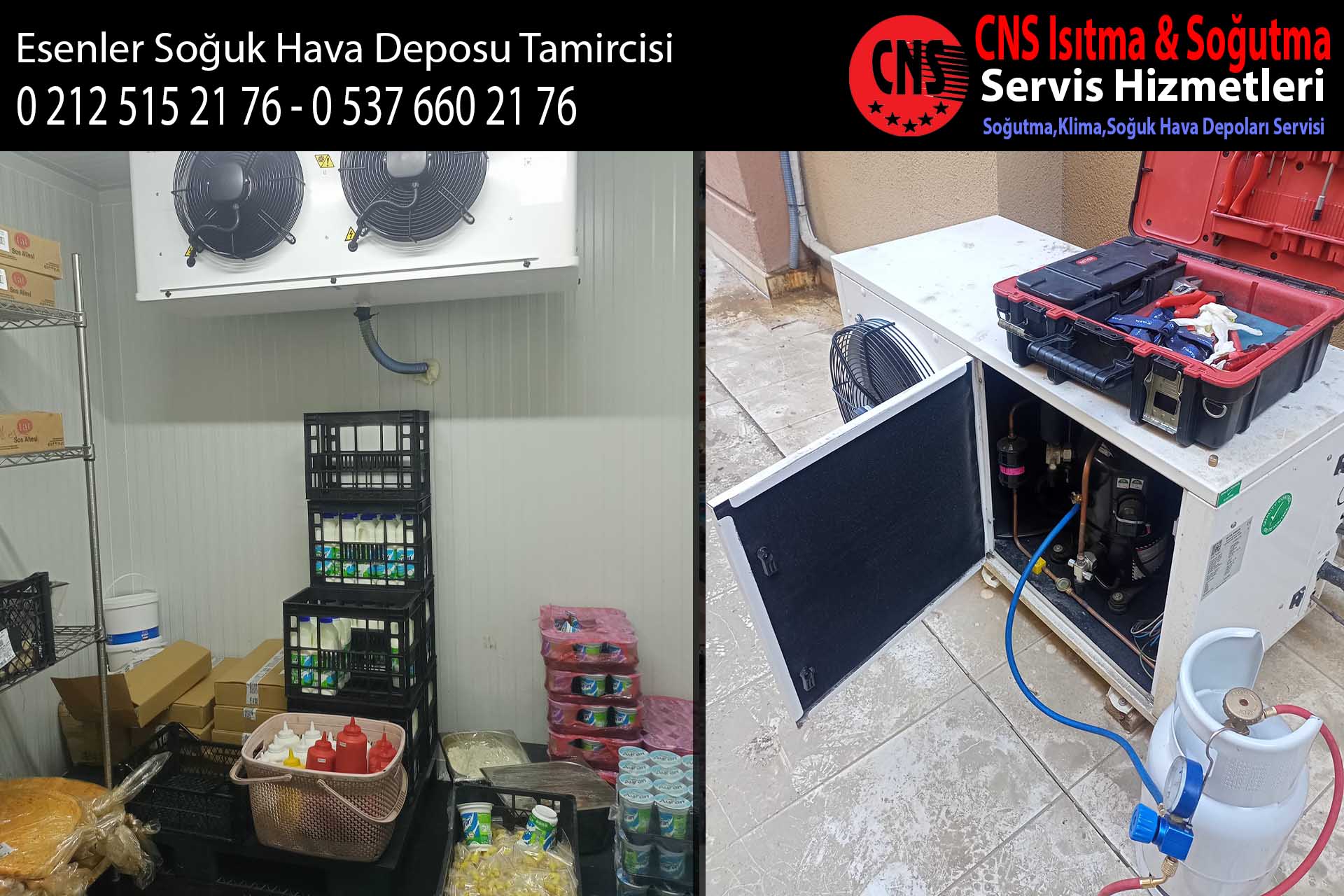 Esenler Soğuk Hava Deposu Tamircisi