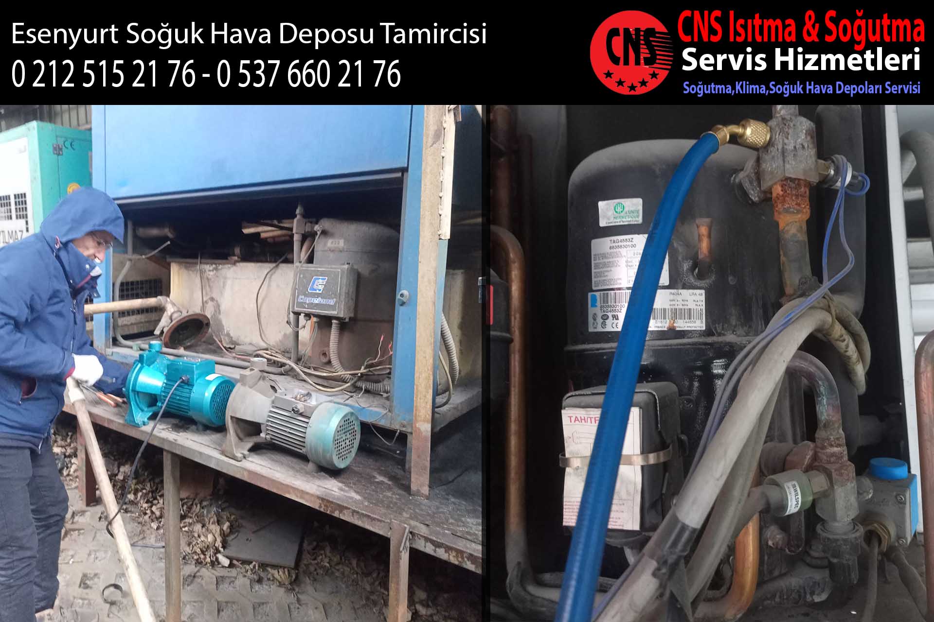 Esenyurt Soğuk Hava Deposu Tamircisi