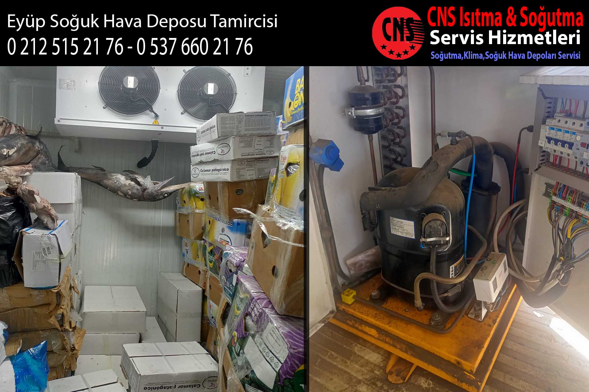 Eyüp Soğuk Hava Deposu Tamircisi