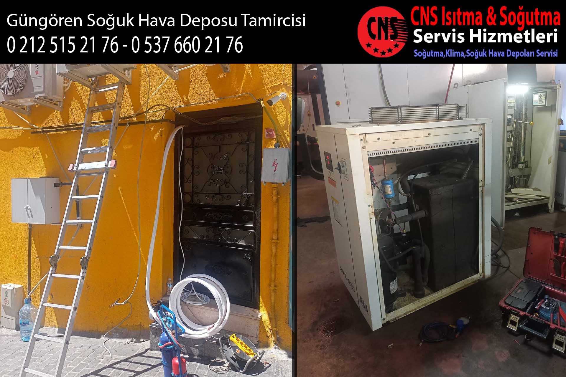 Güngören Soğuk Hava Deposu Tamircisi