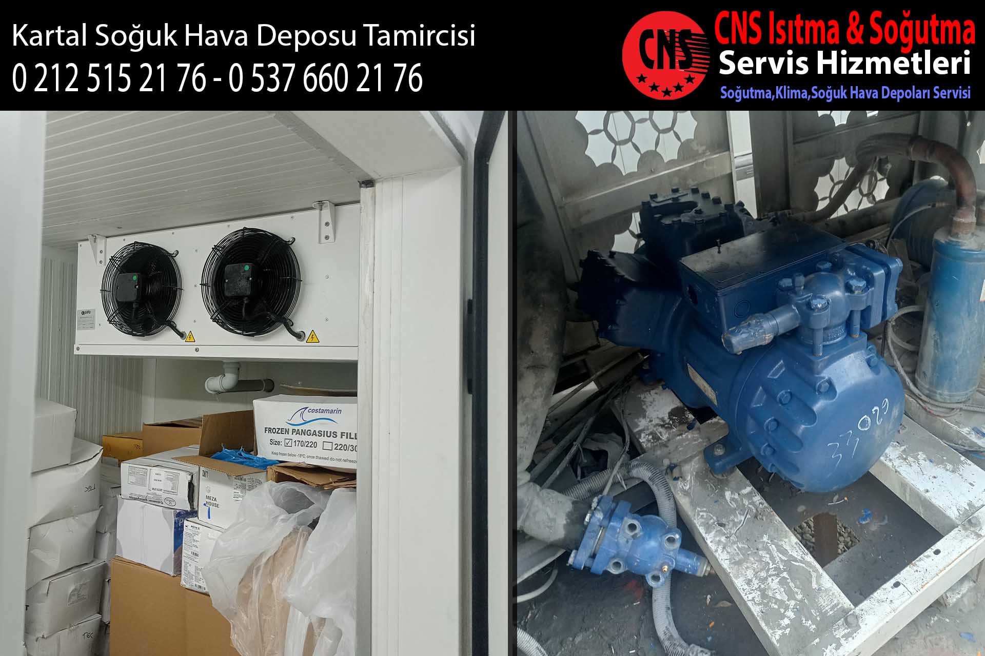 Kartal Soğuk Hava Deposu Tamircisi