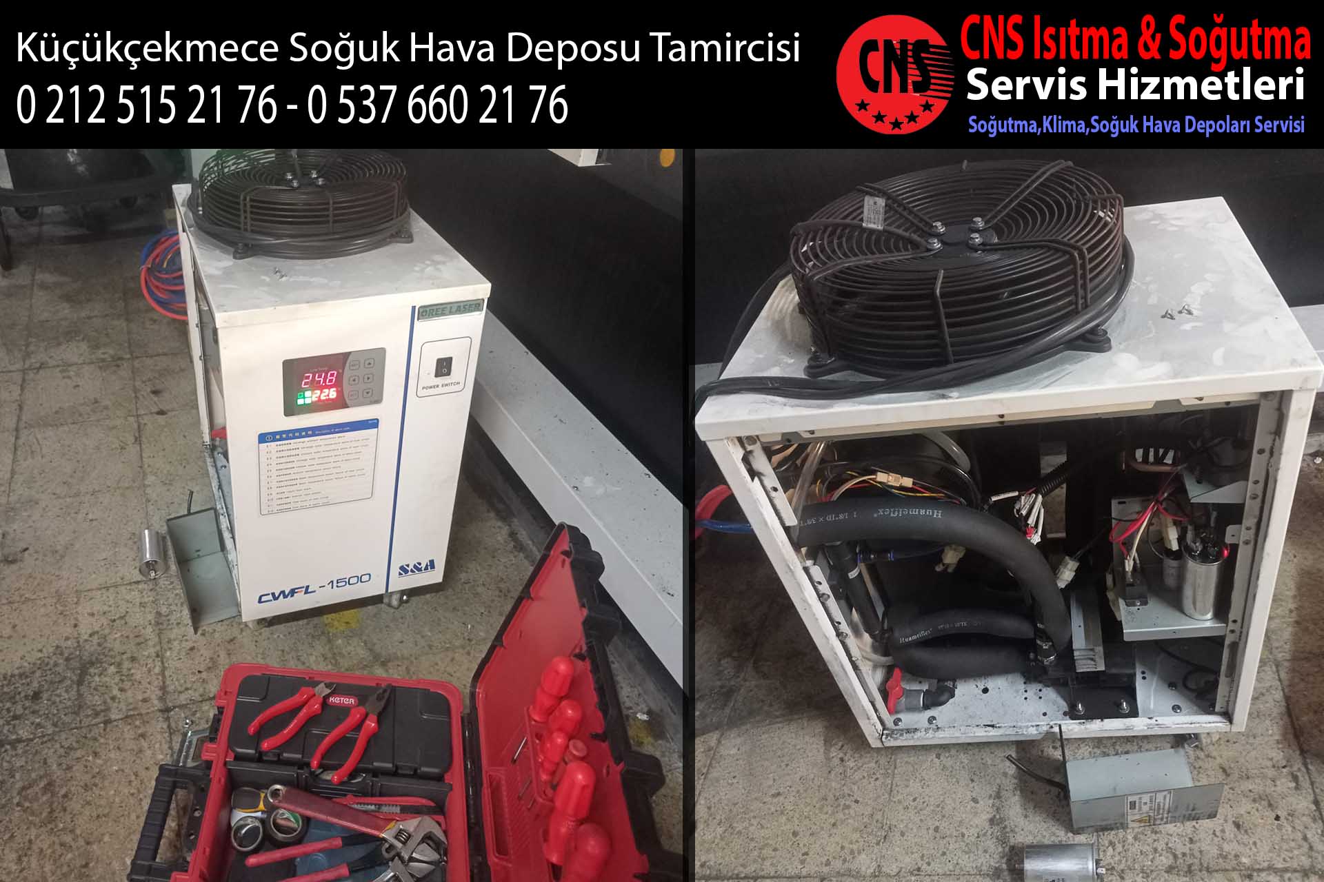 Küçükçekmece Soğuk Hava Deposu Tamircisi