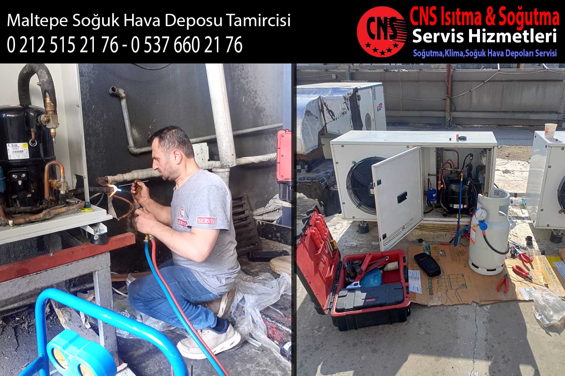 Maltepe Soğuk Hava Deposu Tamircisi